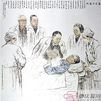 周顺恺创5幅邓小平画像 邓林:画出了父亲的精气神